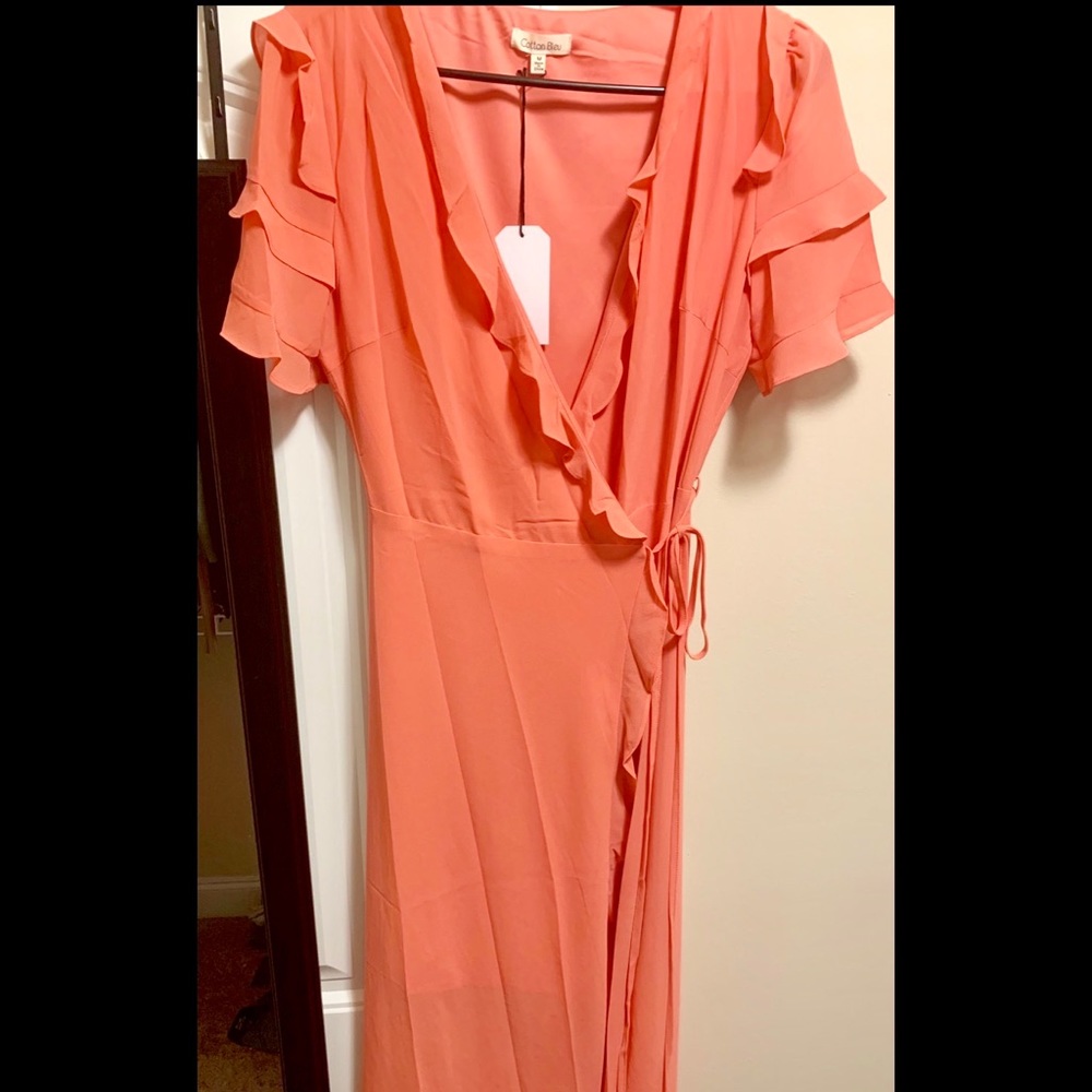 Boutique Wrap Maxi Dess